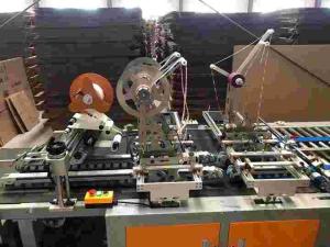 Wholesale Orange Double Sided Adhesive Machine , Automatic Paper Box Folder Gluer from china suppliers