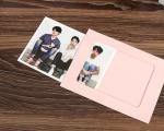 6inch different colorful paper photo frame wholesale customized design
