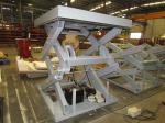 Customized Heavy Duty Hydraulic Scissor Lift Table 3900mm Lifting Height 2000kg