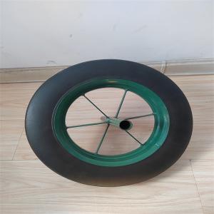 China 14 Inch Solid Rubber Wheels Proof Tyre Tubeless Wheelbarrow Wheel Solid on sale