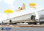 Covered Grain Hopper Wagon Car 1435mm Gauge For Bulk Soybean Corn Wheat