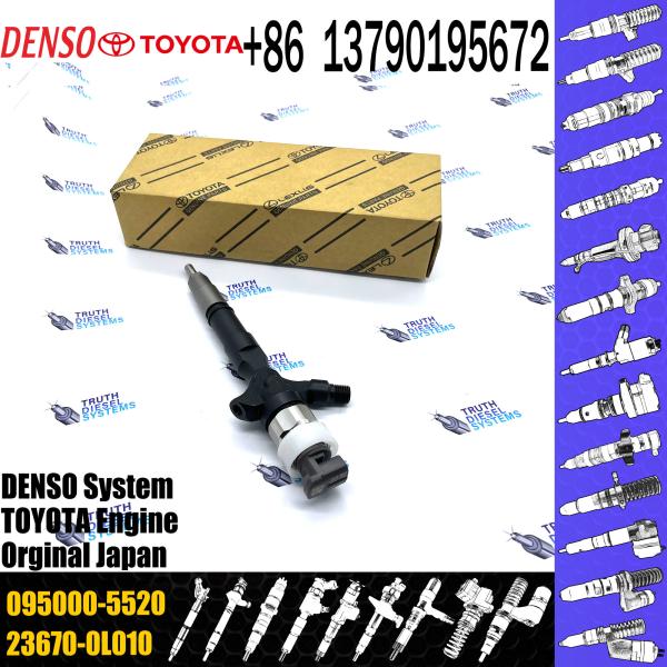 23670-0L010 Diesel Fuel Injector For 095000-5520 For 0950005520 TOYOTA HILUX 2KD