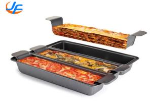 Wholesale RK Bakeware China Foodservice NSF Pullman Loaf Pan , Lasagna Baking Pan Meat Loaf Pan from china suppliers
