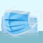 Medical Surgical 3 Ply Disposable Face Mask , CE FDA Earloop Medical Face Mask