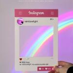 Dropshipping Amazing Magic Rainbow Projector Lamp Night Light Shell Rainbow