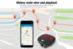 Ip67 Waterproof Pet GPS Tracker , 35g Dog Collar Tracking Device