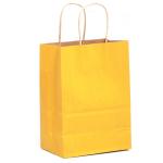 Hand Length Handle Custom Print Eco Friendly Luxury Kraft Paper Bags with