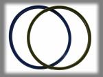 Odourless Silicone Rubber Rings , Multi Color Silicone O Ring Molded Gasket