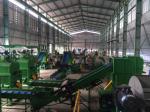 Garbage film crushing washing and recycling machine