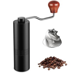 Wholesale Hand Crank Burr Electric Handheld Coffee Grinder Adjustable 28g Portable Wooden from china suppliers