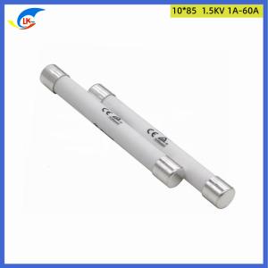 Wholesale 10*85 Ceramic High Voltage Fuse 1.5KVDC 1A-32A Photovoltaic New Energy from china suppliers