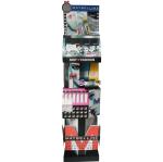 Recyclable Cardboard Floor Display Stands Offset Printing Customized Color