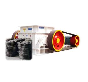 Wholesale Anti Abrasive Roll Crusher Machine TPH Large Processing Capacity Dual Motor from china suppliers