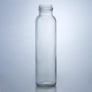 China Industrial Beverage General Flint Glass Water Bottle with Screw Cap 350ml 500ml 750ml on sale