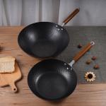 Multi-Functional Induction Gas 30cm Chinese Wok Pan Non-stick Non Coating Non