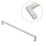 6-14mm Glass Thickness Steel Square L Shape Big Twin Glass Door Flush Pull