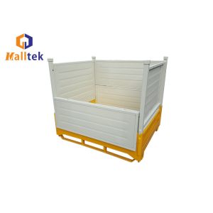 Wholesale Wire Mesh Foldable Stackable Pallet Cages For Warehouse from china suppliers