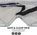 Waterproof PVC Eye Protection Goggles Scratch Resistant Construction Safety