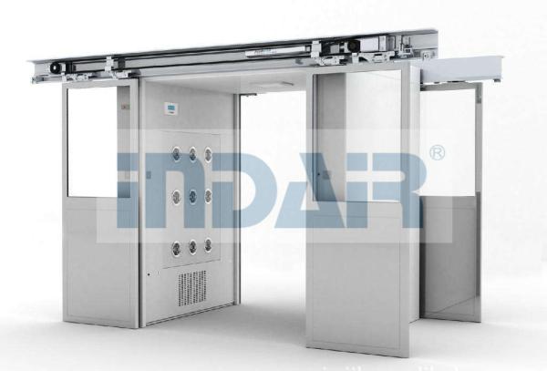 Automatic Interlock Air Shower Room SS304 Class 100 CE Certificated Double Air