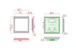 26" Real Color Wall Mount LCD Display Screen for Advertising , 1366x 768