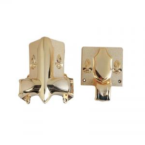 Wholesale Copper Funeral Furniture Coffin Parts Casket Corner PP Plastic from china suppliers