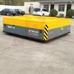 DC Motor Battery Powered Material Transfer Cart 17 Tons Manual Operation