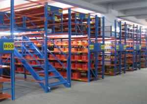 Wholesale Cold Rolled Steel Structural Metal Storage Shelves Load 500kgs Robot Welding from china suppliers