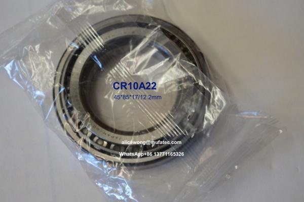 CR10A22 Inch Taper Roller Bearings 45x85x17/12.2mm For Automobile Vehicle