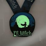 Customized Glowing Fit Witch Challenge Halloween Medal In Luminous Colors