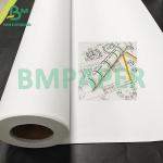18"×150ft 24"×300ft 2inch Core 20lb White CAD Uncoated Inkjet Bond Paper roll