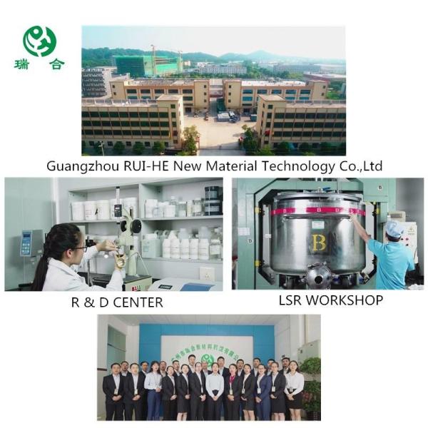 High Transparent Liquid HTV Silicone Rubber For Medical Grade