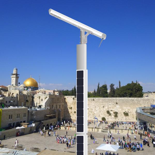 IP67 Smart Integrated Led Solar Street Light 18000lm With LiFePO4 Battery Built