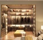 3M Modern Bedroom Wardrobe Closet With Glass Door And Switch LED