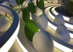 UV Resistant IP68 LED Flex Neon Light / Domed LED Neon Ribbon Light