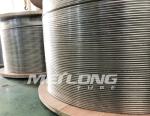ASTM B704 Stainless Steel Control Line Tubing 12000m Stainless Steel Coiled