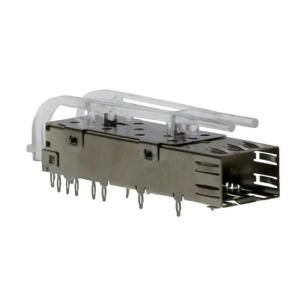 Wholesale 1367629-2 SFP Cage 4GB/S 1x1 Port Dual Round Through Hole With Light Pipe from china suppliers