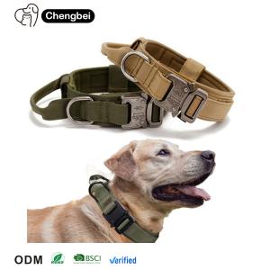 Wholesale Rope Large Dog Collar Leash Set Personalized Tactical Leash And Collar from china suppliers