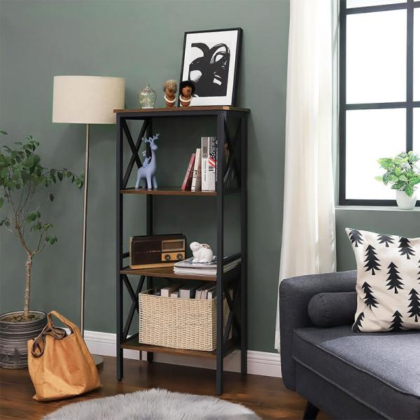 Storage Shelf for Home Office, Industrial Design Storage Shelf, Storage