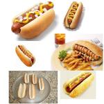 RK Bakeware China Foodservice NSF 4 Inch 4.5 Inch 6 Inch Hot Dog Bun Pan Hotdog