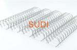 Twin Loop Coated Steel ODM 2:1 Pitch Metal Binding Coils