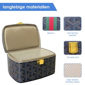 Wholesale Anti Theft Home Storage Organization , Faraday Blue Signal Blocking Box from china suppliers
