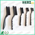 Black Color Anti Static Cleaning Brush , ESD Safe Brush Various Style Available