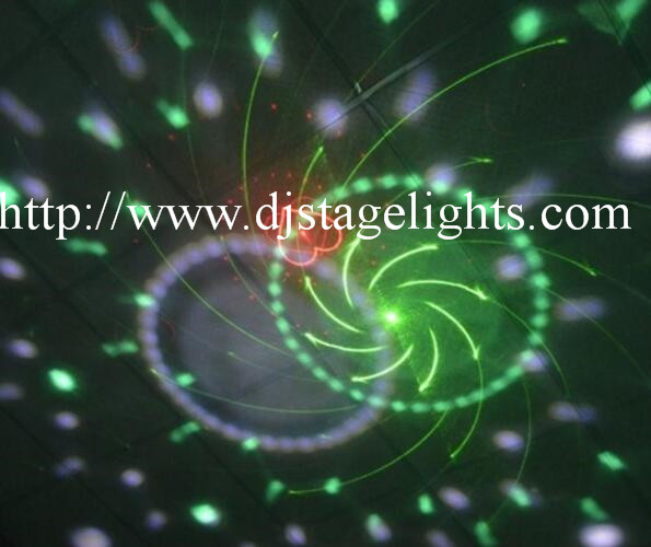 20w Disco Stage Lights RGBWP Led Laser Universe Magic Effect Light