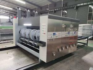 Wholesale 1 Color Manual Feeding Flexographic Printing Press Machine For Box Die Cutting from china suppliers