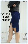 9.5oz 58 59" Width 98 Cotton 2 Spandex Yarn Dyed Indigo Denim Fabric