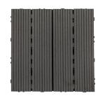 Residential hardwood Interlocking Patio Tiles Rotproof Wood Floor Tiles