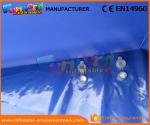 0.9mm PVC Tarpaulin Inflatable Water Pools Blue Water Blow Up Pool Custom Logo