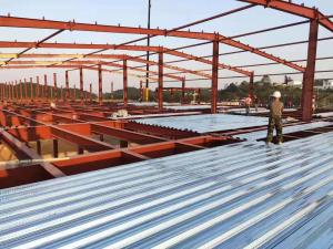 China Prefabricated Standard Light Frame Construction Structural Steel Fabrication on sale