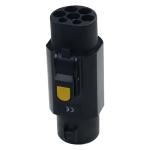 GBT Male Adapter for Electric Vehicle Charger Type 1 Sae J1772 Compact and
