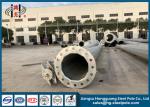 10-220KV Single Circuit Linear Power Pole Galvanized Tubular Steel Long Life
